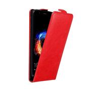 CADORABO design flip con chiusura magnetica Custodia per Honor 8 PRO, ROSSO MELA