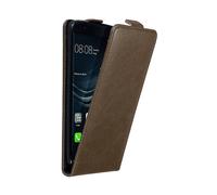 CADORABO design flip con chiusura magnetica Custodia per Huawei P9, BRUNO CAFFÈ