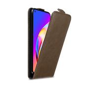CADORABO design flip con chiusura magnetica Custodia per Oppo A94 5G, BRUNO CAFFÈ