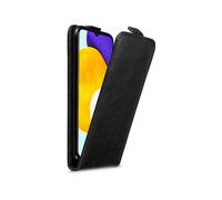 CADORABO design flip con chiusura magnetica Custodia per Samsung Galaxy A13 5G, NERO DI NOTTE