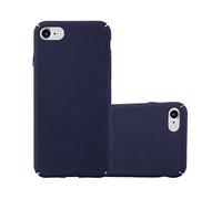 CADORABO Effetto Frosted resistente a graffi e urti Cover per Apple iPhone 7 / 7S / 8 / SE 2020, FROSTY AZZURRO