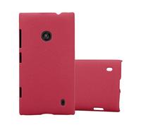 CADORABO Effetto Frosted resistente a graffi e urti Cover per Nokia Lumia 520 / 521, FROSTY ROSSO