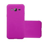 CADORABO Effetto Frosted resistente a graffi e urti Cover per Samsung Galaxy J3 2017, FROSTY ROSA