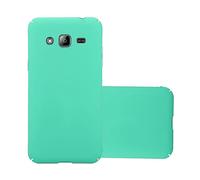 CADORABO Effetto Frosted resistente a graffi e urti Cover per Samsung Galaxy J3 2017, FROSTY VERDE