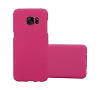 CADORABO Effetto Frosted resistente a graffi e urti Cover per Samsung Galaxy S7 EDGE, FROSTY ROSA