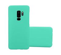 CADORABO Effetto Frosted resistente a graffi e urti Cover per Samsung Galaxy S9 PLUS, FROSTY VERDE