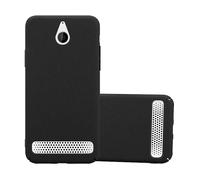 CADORABO Effetto Frosted resistente a graffi e urti Cover per Sony Xperia E1, FROSTY NERO