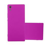 CADORABO Effetto Frosted resistente a graffi e urti Cover per Sony Xperia XA1, FROSTY ROSA