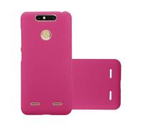 CADORABO Effetto Frosted resistente a graffi e urti Cover per ZTE Blade V8 MINI, FROSTY ROSA