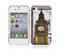 CADORABO hard con design alla moda Cover per Apple iPhone 4 / 4S, LONDON - BIG BEN