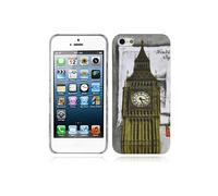 CADORABO hard con design alla moda Cover per Apple iPhone 5 / 5S / SE 2016, LONDON - BIG BEN