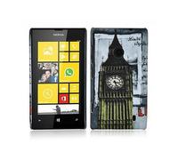 CADORABO hard con design alla moda Cover per Nokia Lumia 520 / 521, LONDON - BIG BEN