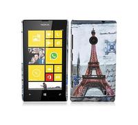 CADORABO hard con design alla moda Cover per Nokia Lumia 520 / 521, PARIS - TORRE EIFFEL
