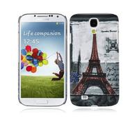 CADORABO hard con design alla moda Cover per Samsung Galaxy S4, PARIS - TORRE EIFFEL