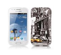 CADORABO hard con design alla moda Cover per Samsung Galaxy TREND LITE, NEW YORK CAB