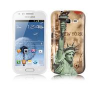 CADORABO hard con design alla moda Cover per Samsung Galaxy TREND LITE, NEW YORK - STATUA DELLA LIBERTÀ