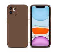 CADORABO in gel di silicone TPU flessibile Custodia per Apple iPhone 11, FLUID MARRONE
