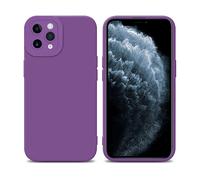 CADORABO in gel di silicone TPU flessibile Custodia per Apple iPhone 11 PRO, FLUID VIOLA OPACO