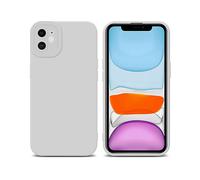 CADORABO in gel di silicone TPU flessibile Custodia per Apple iPhone 12, FLUID BIANCO