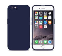 CADORABO in gel di silicone TPU flessibile Custodia per Apple iPhone 6 PLUS / 6S PLUS, FLUID BLU SCURO