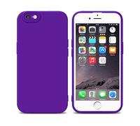 CADORABO in gel di silicone TPU flessibile Custodia per Apple iPhone 6 PLUS / 6S PLUS, FLUID VIOLA SCURO