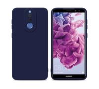 CADORABO in gel di silicone TPU flessibile Custodia per Huawei MATE 10 LITE / NOVA 2i, FLUID BLU SCURO