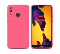 CADORABO in gel di silicone TPU flessibile Custodia per Huawei P20 LITE 2018 / NOVA 3E, FLUID ROSSO