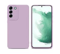 CADORABO in gel di silicone TPU flessibile Custodia per Samsung Galaxy S22 PLUS, FLUID CREMA