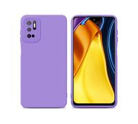 CADORABO in gel di silicone TPU flessibile Custodia per Xiaomi RedMi NOTE 10 5G / POCO M3 PRO 5G, FLUID VIOLA CHIARO