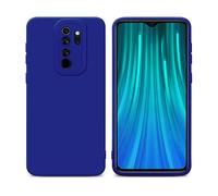 CADORABO in gel di silicone TPU flessibile Custodia per Xiaomi RedMi NOTE 8 PRO, FLUID BLU