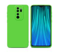 CADORABO in gel di silicone TPU flessibile Custodia per Xiaomi RedMi NOTE 8 PRO, FLUID VERDE