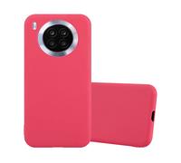 CADORABO in silicone TPU flessibile Candy Style Cover per Honor 50 LITE, CANDY ROSSO