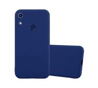 CADORABO in silicone TPU flessibile Candy Style Cover per Honor 8A, CANDY BLU SCURO