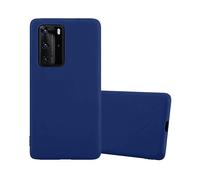 CADORABO in silicone TPU flessibile Candy Style Cover per Huawei P40 PRO / P40 PRO+, CANDY BLU SCURO