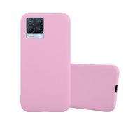 CADORABO in silicone TPU flessibile Candy Style Cover per Realme 8 4G / 8 PRO, CANDY ROSA