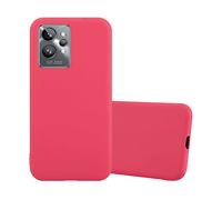 CADORABO in silicone TPU flessibile Candy Style Cover per Realme GT 2 PRO, CANDY ROSSO