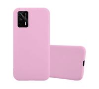CADORABO in silicone TPU flessibile Candy Style Cover per Realme GT Master, CANDY ROSA