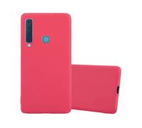 CADORABO in silicone TPU flessibile Candy Style Cover per Samsung Galaxy A9 2018, CANDY ROSSO