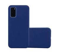 CADORABO in silicone TPU flessibile Candy Style Cover per Samsung Galaxy S20, CANDY BLU SCURO