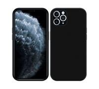 CADORABO in silicone TPU flessibile e Soft Touch Cover per Apple iPhone 11 PRO MAX, REAL LIQUID NERO