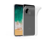 CADORABO in silicone TPU flessibile ultra Slim Custodia per Apple iPhone X / XS, TRANSPARENTE