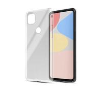 CADORABO in silicone TPU flessibile ultra Slim Custodia per Google PIXEL 4A 5G, TRANSPARENTE