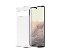 CADORABO in silicone TPU flessibile ultra Slim Custodia per Google PIXEL 6 PRO, TRANSPARENTE