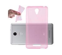 CADORABO in silicone TPU flessibile ultra Slim Custodia per Xiaomi RedMi 3, ROSA TRANSPARENTE