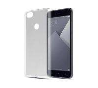 CADORABO in silicone TPU flessibile ultra Slim Custodia per Xiaomi RedMi NOTE 5A, ROSA TRANSPARENTE