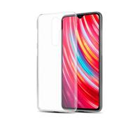 CADORABO in silicone TPU flessibile ultra Slim Custodia per Xiaomi RedMi NOTE 8 PRO, TRANSPARENTE