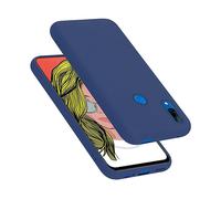CADORABO liquid silicone style in TPU flessibile Custodia per Honor 10 LITE / Huawei P SMART 2019, LIQUID BLU