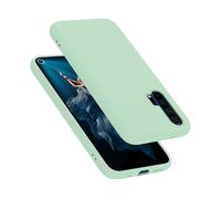 CADORABO liquid silicone style in TPU flessibile Custodia per Honor 20 PRO, LIQUID VERDE CHIARO