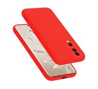 CADORABO liquid silicone style in TPU flessibile Custodia per Honor 70, LIQUID ROSSO