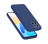 CADORABO liquid silicone style in TPU flessibile Custodia per Honor X8 5G, LIQUID BLU